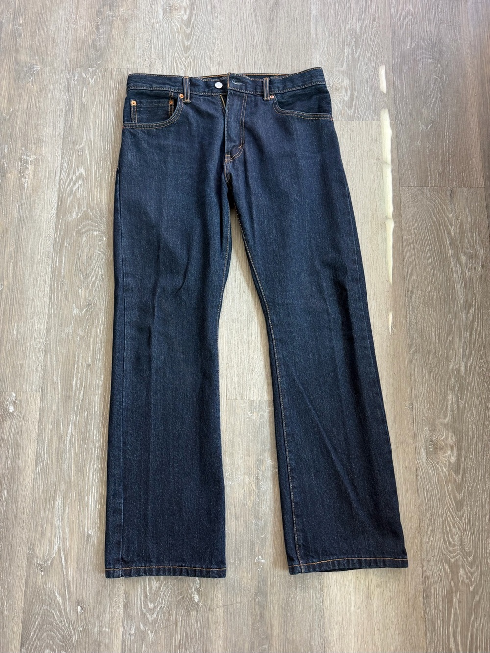 Levi's Dark Indigo Straight-Leg Men's Jeans